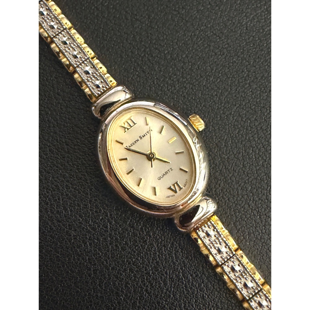 Jaclyn Smith Watch Two Tone Womens